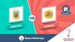 🇦🇷 Argentinien – Australien 🇦🇺 : Vorhersage