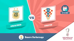 🇦🇷 Argentinien – Kroatien 🇭🇷 : Vorhersage