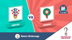 🇭🇷 Kroatien – Marokko 🇲🇦 : Vorhersage