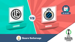 Lugano gegen Brügge: Vorhersage