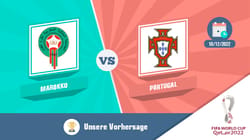🇲🇦 Marokko – Portugal 🇵🇹 : Vorhersage