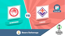 Olympiakos gegen Florenz: Vorhersage