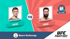 Ufc fight night allen craig