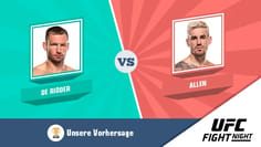 Ufc fight night de ridder allen