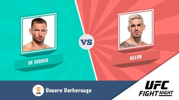 Ufc fight night de ridder allen